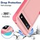 Bereajoy for Google Pixel 6a CasePCTPU Twoinone DoubleLayer AntiFall Mobile Phone case Mobile Phone Protective case for Google Pixel 6a Pink