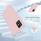 Boaixiaen for Galaxy A51 4G Case Liquid Silicone Slim Soft TPU Fit Full Body Protection Shockproof Phone Cover for Galaxy A51 4G 65 Pink