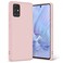 Boaixiaen for Galaxy A51 4G Case Liquid Silicone Slim Soft TPU Fit Full Body Protection Shockproof Phone Cover for Galaxy A51 4G 65 Pink