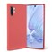 Boaixiaen for Galaxy Note 10 Plus Case Liquid Silicone Slim Soft TPU Fit Full Body Protection Shockproof Phone Cover for Galaxy Note 10 Plus 68 2019 Hawthorn Red