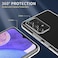 bokoo Crystal Clear Samsung Galaxy A23 5G CaseSoft Slim Fit Transparent Plastic TPU Protective Silicone Cover Phone Case for Samsung A23 Slim Thin Comfort Grip Shockproof