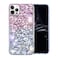 Bonitec Compatible with iPhone 14 Pro Max Case for Women 3D Glitter Sparkle Bling Case Luxury Shiny Crystal Rhinestone Diamond Bumper Gems Cute Protective Girly Case Girls Phone Clear Rose