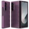 BonYonka Case for Samsung Galaxy Z Fold 6 Hard PC Slim Fit Bumper Case AntiScratch Shockproof Protective Phone Cover Purple
