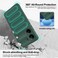 BonYonka Silicone Case for Xiaomi Poco X7 Pro AntiScratch Microfiber Lining Shockproof Case with Camera Protection Green