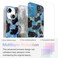 buccilly iPhone 1314 Case Black Cat Design Slim Silicone Bumper Case Wireless Charging Compatible