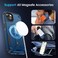 Caka for iPhone 13 Case iPhone 14 Case Compatible with MagSafeBuilt in Invisible Stand Military Grade Shockproof Protective Magnetic Phone Case for iPhone 14 iPhone 1361 inch Navy Blue