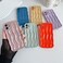 Caseative for iPhone 12 CaseWater Ripple Pattern Curly Wave Frame Soft Phone Case LPurple