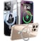 CASEKOO Ultra Magnetic Stand for iPhone 16 Pro Case Clear Compatible with MagSafe 16FT MilitaryGrade Protection Transparent Slim Phone Ring 16 Pro Phone Cover 63 inch Clear