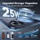 CASEKOO UltraMagnetic Stand for iPhone 16 Case Military Drop Protection Compatible with MagSafe Shockproof Translucent Matte Slim Ring Holder Case for iPhone 16 61 Black