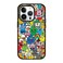 CASETiFY Impact iPhone 14 Pro Case 4X Military Grade Drop Tested 82ft Drop ProtectionCompatible with Magsafe Fun Friends by Jon Burgerman Glossy Black