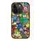 CASETiFY Impact iPhone 14 Pro Case 4X Military Grade Drop Tested 82ft Drop ProtectionCompatible with Magsafe Fun Friends by Jon Burgerman Glossy Black