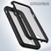 CBUS Full Body Phone Case with Builtin Screen Protector Cover Compatible with iPhone SE 3 SE 2 SE Full Body Black