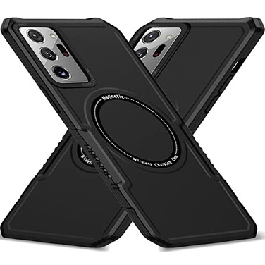 CCSmall Magnetic Case for Galaxy Note 20 Ultra Magsafe MilitaryGrade Shockproof PUTPU Heavy Duty Protection MS Black