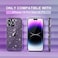 Choiche Compatible for iPhone 14 Pro Max Case Women Phone Case Cute Bling Sparkly Military Grade Protection 3 Diamond Camera Lens Covers 2 Tempered Glass Protectors 67 inch Glitter Clear