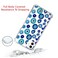 Cjoelzky Evil Eye Amulet Phone Case Compatible with iPhone 11Vintage Blue Evil Eye Pattern Silicone Shockproof TPU Bumper Protective Cover Case for iPhone 11