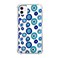 Cjoelzky Evil Eye Amulet Phone Case Compatible with iPhone 11Vintage Blue Evil Eye Pattern Silicone Shockproof TPU Bumper Protective Cover Case for iPhone 11