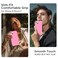 COFFKER Compatible for iPhone 15 Plus Case Silicone Liquid Shockproof Protective Cover Soft AntiScratch Microfiber Lining Slim Phone Case for iPhone 15 Plus 67 Tender Pink