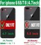 Cookiver for iPhone Se3iPhone Se2 CaseiPhone 66S CaseiPhone 7 CaseiPhone 8 Case 47 Inch with Ring Stand with 2 Pack Screen Protector HeavyDuty Military Grade Rugged Phone Case Rainbow Pink