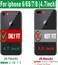 Cookiver for iPhone Se3iPhone Se2 CaseiPhone 66S CaseiPhone 7 CaseiPhone 8 Case 47 Inch with Ring Stand with 2 Pack Screen Protector HeavyDuty Military Grade Rugged Phone Case Rainbow Pink