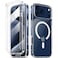 COOLQO for iPhone 17 Pro Max Case with Screen Protectors Compatible with MagSafe Military Grade 17FT Drop Protection Shockproof Protective DualLayer Magnetic Transparent Phone Cover Clear