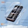 COOLQO for iPhone 17 Pro Max Case with Screen Protectors Compatible with MagSafe Military Grade 17FT Drop Protection Shockproof Protective DualLayer Magnetic Transparent Phone Cover Clear