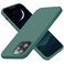 Cordking Designed for iPhone 13 Pro Case Silicone Ultra Slim Shockproof Protective Phone Case with Soft AntiScratch Microfiber Lining 61 inch Midnight Green