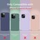Cordking Designed for iPhone 13 Pro Case Silicone Ultra Slim Shockproof Protective Phone Case with Soft AntiScratch Microfiber Lining 61 inch Midnight Green