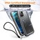 Cozycase TOP Military IP68 Waterproof Case for iPhone 12 12 Pro Heavy Duty 360 Shockproof Full Body with Screen Camera Protector Double Water Dust Drop Proof Hard Rugged Tough Front Back Cover