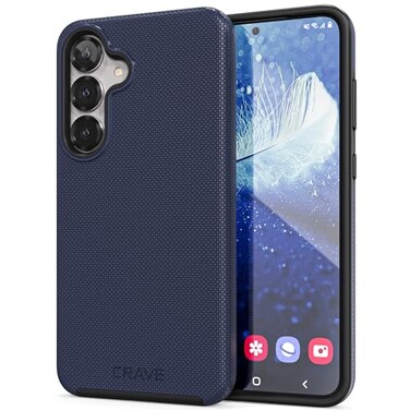 Crave Compatible with Samsung Galaxy S25 Plus Case Shockproof Protection Dual Layer Case for Samsung Galaxy S25 Plus 67 inch Navy