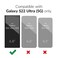 Crave Galaxy S22 Ultra Case Shockproof Protection Dual Layer Case for Samsung Galaxy S22 Ultra 5G 68 inch Black