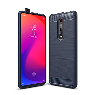 CruzerLite Case Compatible with Xiaomi Mi 9T Case Compatible with Xiaomi Mi 9T Pro Case Back Cover AntiScratch Shock Absorption Case for Xiaomi Mi 9T 9T Pro Blue