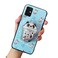 SINQERISHT Cute Cartoon Case Compatible with Samsung Galaxy A71 5G Cases Slim Silicone Fit Protective Phone Cover with 3D Liquid Glitter Clear Kickstand Shockproof Bumper Cover Shell for Galaxy A71 5G