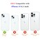 DEFBSC for iPhone 13 Case Cute Clear Wavy Art Design Aesthetic Pattern Phone Case for Women Girls Wave Frame Durable Protective Cover Full Camera Protection Bumper for iPhone 13 Green