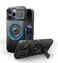 Dexnor for iPhone 16 Pro Case with Slide Camera Cover Adjustable Kickstand Magnetic Rugged Shockproof Bumper Cases HeavyDuty Mangetic Protective CoverBlack