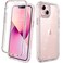 Diaclara Designed for iPhone 13 Case Full Body Rugged with Builtin Touch Sensitive AntiScratch Screen Protector Soft TPU Bumper Case for iPhone 13 61 Clear Glitter