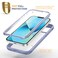 Diaclara Designed for iPhone 13 Case Full Body Rugged with Builtin Touch Sensitive AntiScratch Screen Protector Soft TPU Bumper Case for iPhone 13 61 Lavender Gray