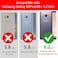 Dishibei Military Grade Drop Impact for Samsung Galaxy S8 Plus Case 62 inch 360 Metal Rotating Ring Kickstand Holder Builtin Magnetic Car Mount Armor for Galaxy S8 Plus Phone Case Black