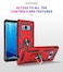 Dishibei Military Grade Drop Impact for Samsung Galaxy S8 Plus Case 62 inch 360 Metal Rotating Ring Kickstand Holder Builtin Magnetic Car Mount Armor for Galaxy S8 Plus Phone Case Black