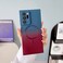 Doowear Galaxy Note 20 Ultra Case Magnetic Support Magsafe Charger Wireless AntiScratch Shockproof Camera Protection Gradient Silicon Phone Cover Case for Samsung Galaxy Note 20 Ultra 69Blue