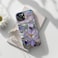 DorisMax for iPhone 15 Plus Case Wireless Charging Compatible DualLayer Hard Shell Silicone Cover Shockproof Protective Phone Case with Stylish Designs for Women Abstract Lotus