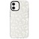 Dumkery Cute White Flowers Case Compatible with iPhone 12 Case Clear Floral iPhone 12 Pro Cases with Aesthetic Pattern Soft TPU Shockproof Slim Cover for Girls Women