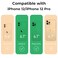 Dumkery Cute White Flowers Case Compatible with iPhone 12 Case Clear Floral iPhone 12 Pro Cases with Aesthetic Pattern Soft TPU Shockproof Slim Cover for Girls Women
