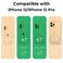Dumkery Cute White Flowers Case Compatible with iPhone 12 Case Clear Floral iPhone 12 Pro Cases with Aesthetic Pattern Soft TPU Shockproof Slim Cover for Girls Women