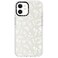Dumkery Cute White Flowers Case Compatible with iPhone 12 Case Clear Floral iPhone 12 Pro Cases with Aesthetic Pattern Soft TPU Shockproof Slim Cover for Girls Women
