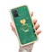 Easyscen for Samsung Galaxy A71 5G Phone Case with Heart Ring Kickstand Slim Soft Silicone Bumper Shockproof Protective Cover Alpine Green