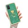 Easyscen for Samsung Galaxy A71 5G Phone Case with Heart Ring Kickstand Slim Soft Silicone Bumper Shockproof Protective Cover Alpine Green