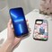 Ehreus Phone Case Compatible with iPhone 11 Beach Aesthetic Collage Print Coastal Seashell Bow Glossy PC Back TPU Bumper Shockproof Cover for Women Girls