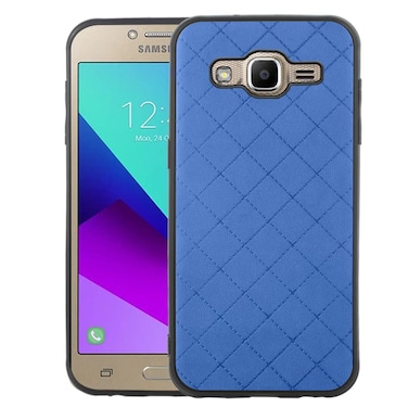 ELISORLI Compatible with Samsung Galaxy Grand Prime J2 Prime Case Rugged Thin Slim Cell Accessories AntiSlip Fit Rubber TPU Mobile Phone Silicone Protection Cover for Glaxay 2 2J Plus Women Men Blue