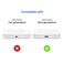 ENCASED Magnetic Case Designed for Square Reader Contactless and Chip 2nd Gen Compatible with MagSafe Black