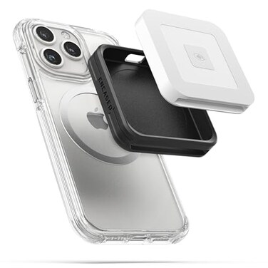 ENCASED Magnetic Case Designed for Square Reader Contactless and Chip 2nd Gen Compatible with MagSafe Black